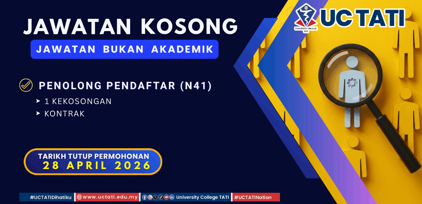 UC TATI-Kerja Kosong